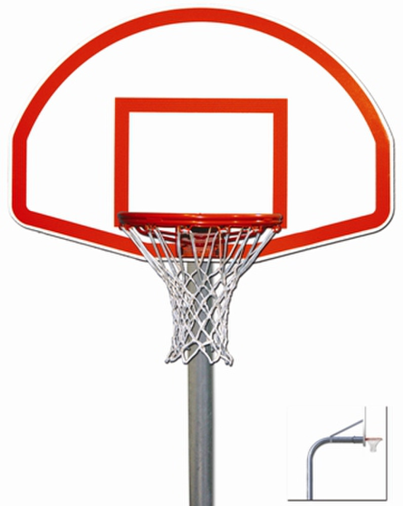 Basketball Goose Neck Post
